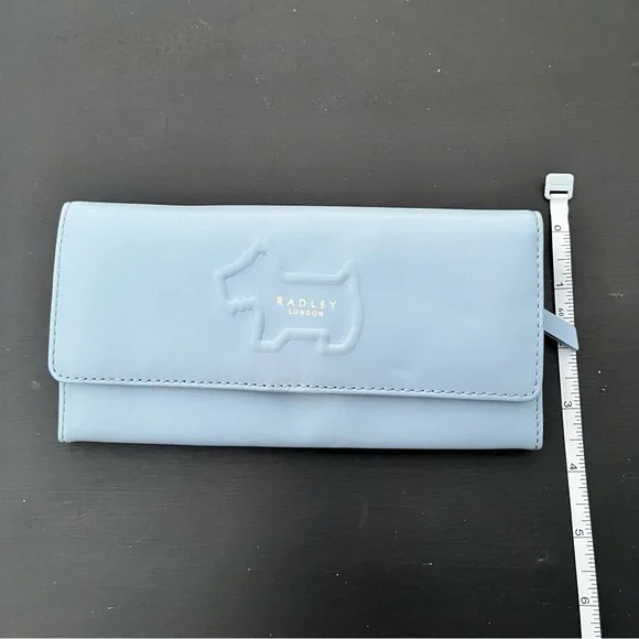 Radley London Dog Outline Blue Wallet - Picture 16 of 16